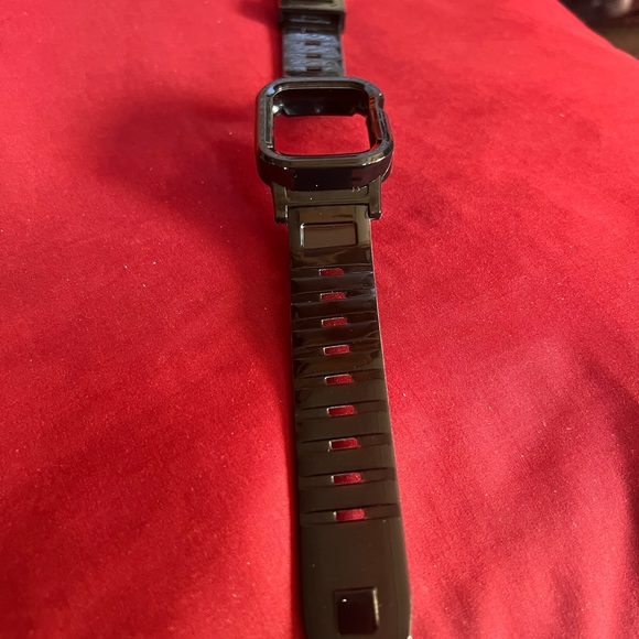 41mm Watchband and case cover (black) - Picture 1 of 3